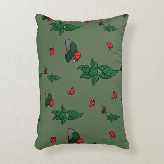 森のアクセント枕を歩く アクセントクッション (正面(垂直))