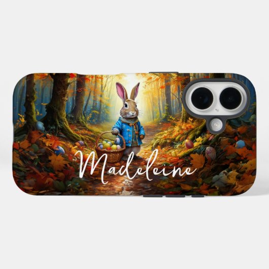 森のイースターバニー Case-Mate iPhoneケース (裏面 (横))