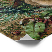 森のウサギ ポスター (角)