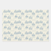 森のエレガント地図 ラッピングペーパーシート (正面)