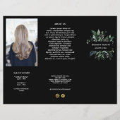 森のエレガント葉ビジネス3折パンフレット (正面)