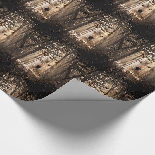 森のオオカミの精神 ラッピングペーパー (角)