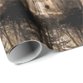 森のオオカミの精神 ラッピングペーパー (ロールコーナー)