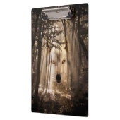 森のオオカミの顔 クリップボード (左)