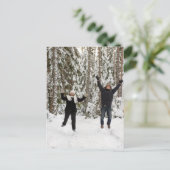 森のカップル ポストカード (スタンド正面)