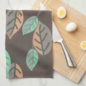 森のキッ葉チンタオル キッチンタオル (四つ折り)