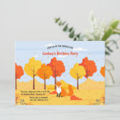 森のキツネの招待状 招待状 (スタンド正面)