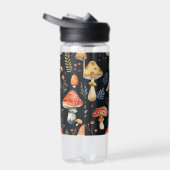 森のキノコとシダ ウォーターボトル (右面)