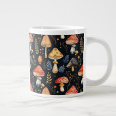 森のキノコとシダ ジャンボコーヒーマグカップ (右)