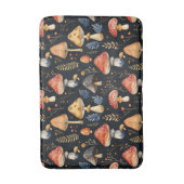 森のキノコとシダ バスマット (正面縦)