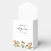 森のキノコの赤ちゃんシャワー フェイバーボックス (オープン)