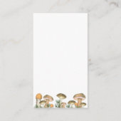 森のキノコ – シャワーを表示 エンクロージャーカード (裏面)