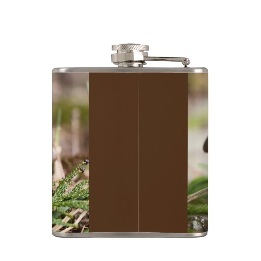 森のキノコ フラスク (裏面)