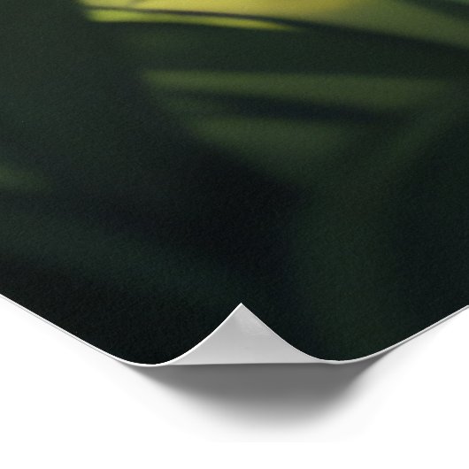 森のキノコ ポスター (角)