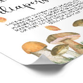 森のキノコ – 深夜おむつゲーム ポスター (角)