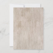 森のキャンパー誕生日パーティーキャンプ 招待状 (裏面)