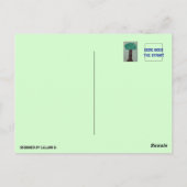 森のキャンプからこんにちは ポストカード (裏面)