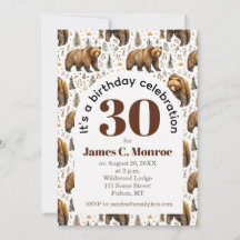 森のクマの誕生日おめでとう 