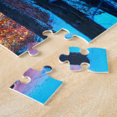 森のクリスマスツリー ジグソーパズル (側面)