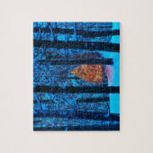 森のクリスマスツリー ジグソーパズル (縦)