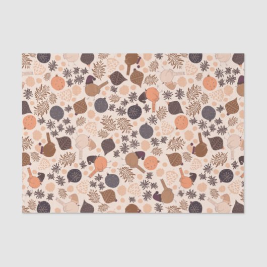 森のクリスマスライト 薄葉紙 (正面)