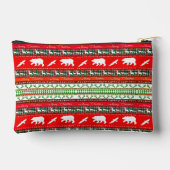 森のクリスマス アクセサリーポーチ (裏面)