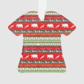 森のクリスマス オーナメント (正面)