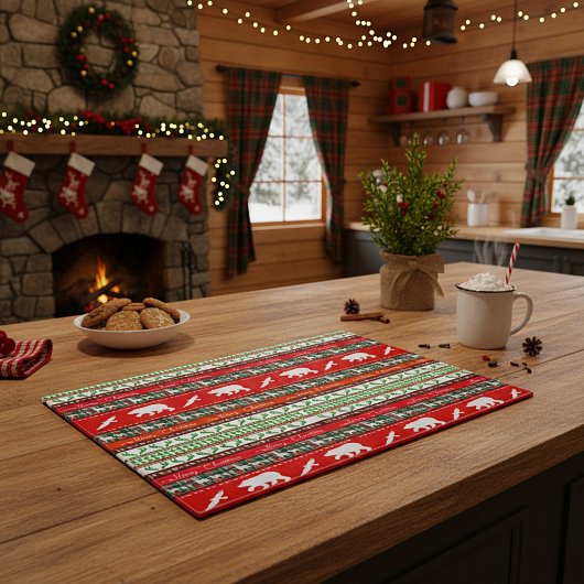 森のクリスマス カッティングボード