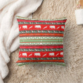 森のクリスマス クッション (ブランケット)