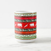 森のクリスマス コーヒーマグカップ (中央)