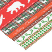 森のクリスマス テーブルクロス (アングル)