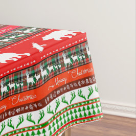 森のクリスマス テーブルクロス