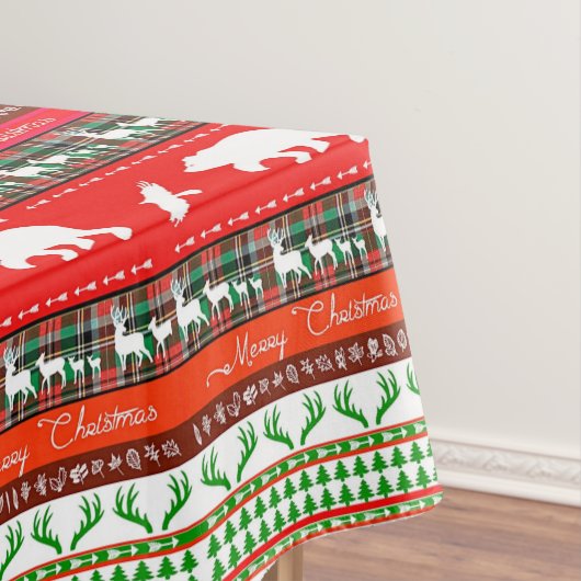 森のクリスマス テーブルクロス (インサイチュ)