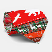 森のクリスマス ネクタイ (ロール)