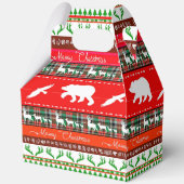 森のクリスマス フェイバーボックス (裏面)