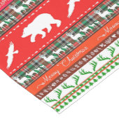 森のクリスマス ミディアムテーブルランナー (コーナー)