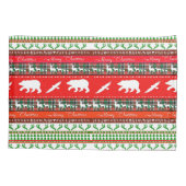 森のクリスマス 枕カバー (裏面)