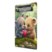 森のクリップボードの可愛いキノコ ミニクリップボード (アングル2)