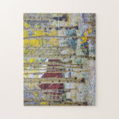 森のグランドメサ孤立キャビン ジグソーパズル (縦)