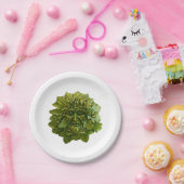 森のグリーンマン ペーパープレート (パーティー)