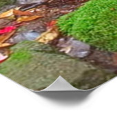 森のコケ ポスター (角)