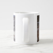 森のコーヒーカップの湖 ジャンボコーヒーマグカップ (裏面)