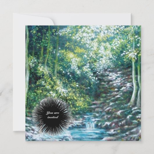 森のサマーソングス 招待状 (正面)