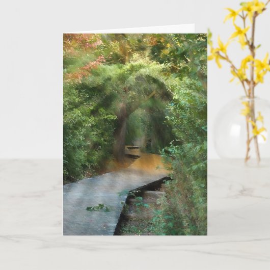 森のサンビームの共感表 カード (黄色い花)