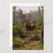 森のシカ シーズンカード (正面/裏面)