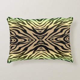 森のシマウマ アクセントクッション