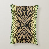 森のシマウマ アクセントクッション (裏面(縦))