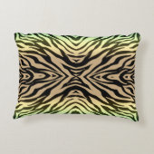 森のシマウマ アクセントクッション (裏面)