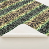 森のシマウマ シェルパブランケット (3/4)