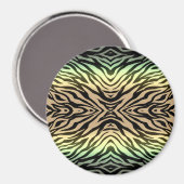 森のシマウマ マグネット (正面/裏面)